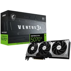 MSI GeForce RTX 5070 Ti 16G VENTUS 3X OC - 16GB GDDR7, HDMI, 3x DP