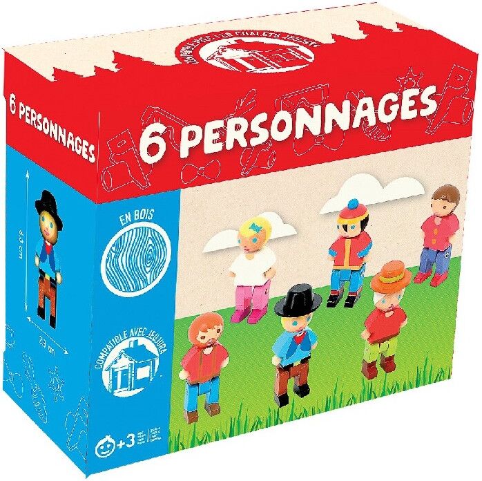 6 personnages - Jeujura