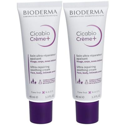 Bioderma Cicabio Creme+ x2 2x40 ml Creme