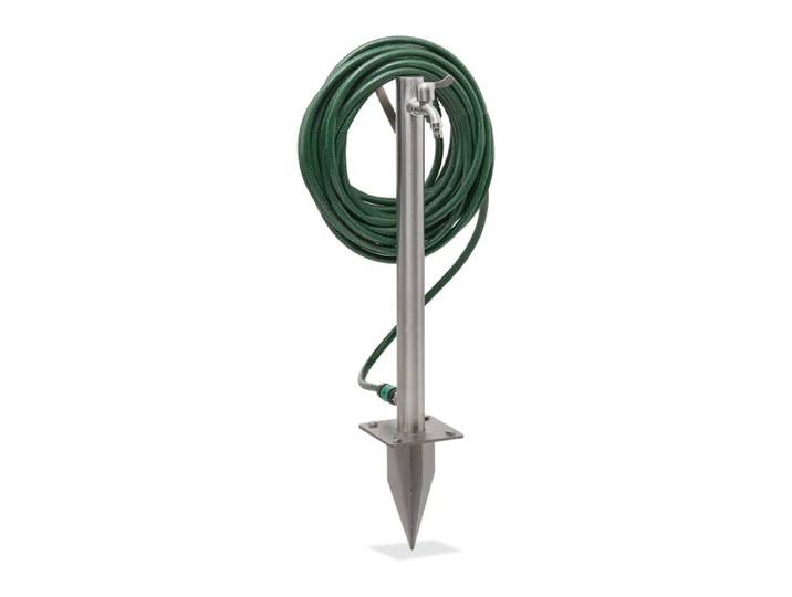 Relaxdays Colonne d’eau en inox avec piquet