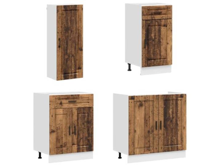 KTHLBRH Küchenmöbel, 8 Stück, aus Holz Praktisch und modern, 8-teilig, sorgt für Ordnung in der Küche