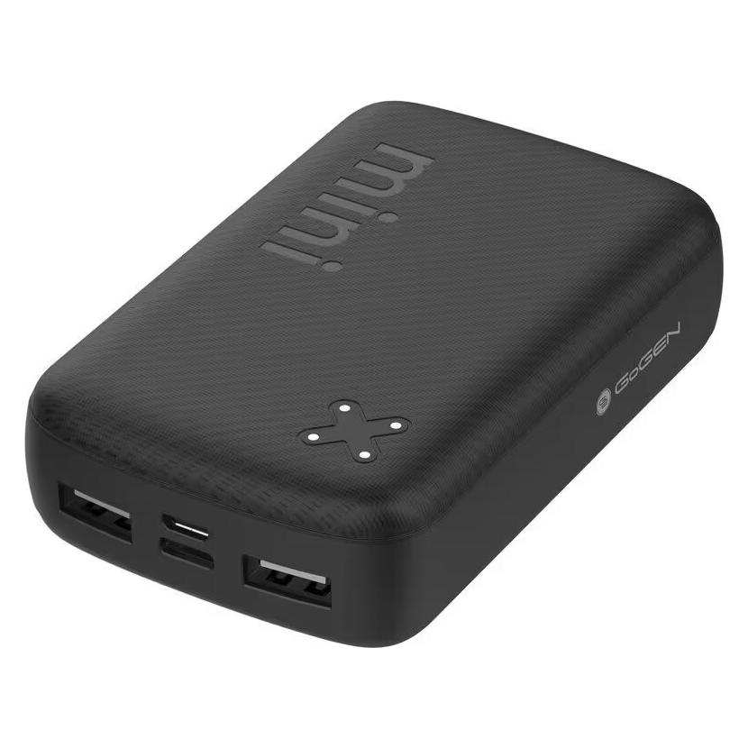 GoGen Powerbank PB100009B 10000 mAh czarny (10000 mAh) (GOGPB100009B)