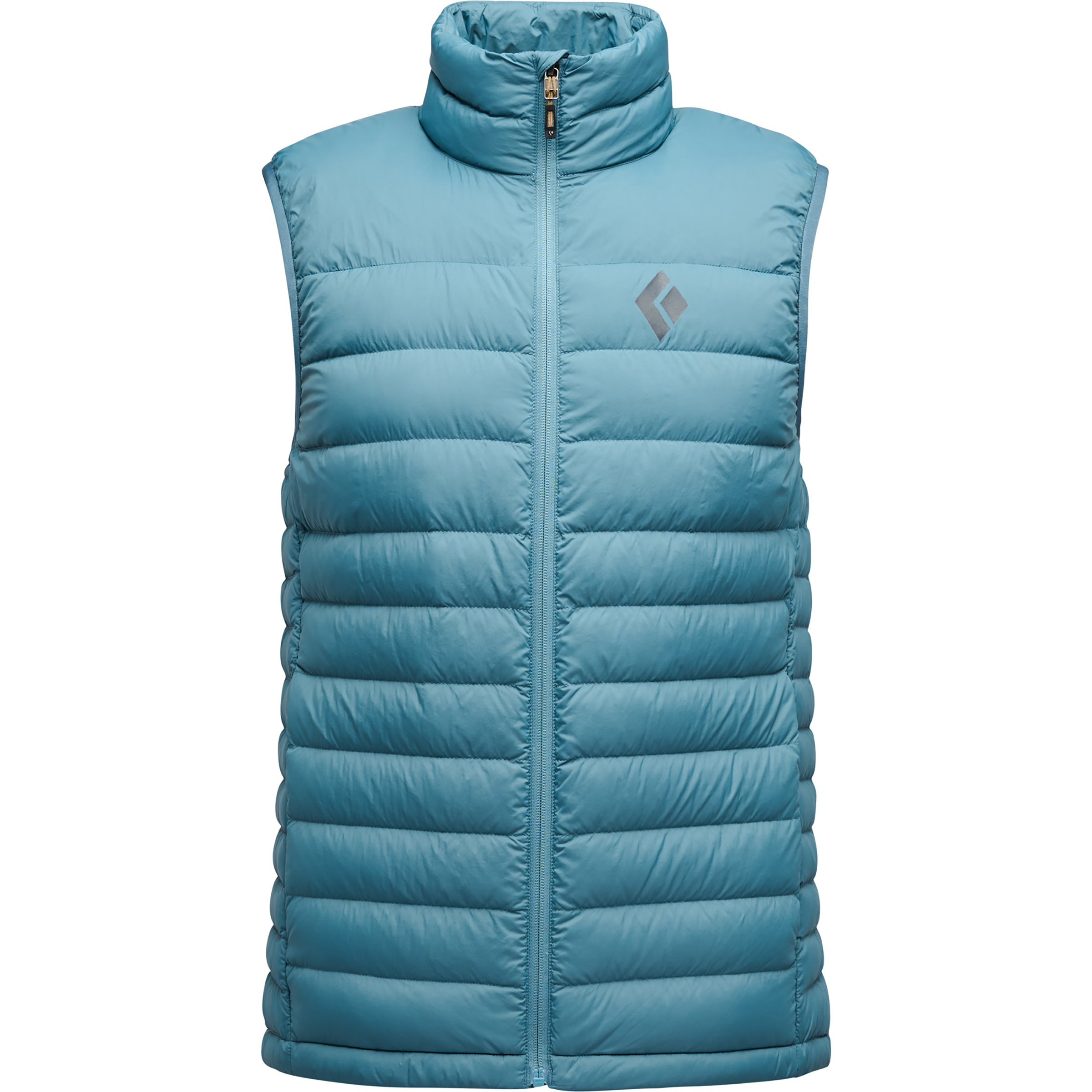 Black Diamond Access Down Weste Herren Isolationswesten blau Größe S Trekking Wasserabweisend Wasserabweisend