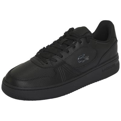 Sneaker LACOSTE "LACOSTE L001", Herren, Gr. 43, schwarz (blk, blk), Leder, Schuhe Sneaker