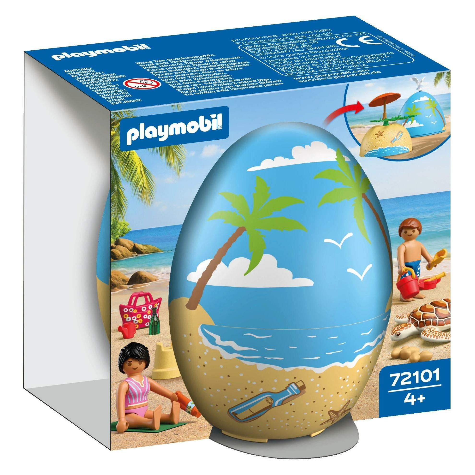 Playmobil 72101 Spiel-Ei: Strandurlaub (72101) (72101)
