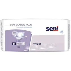 Seni Classic Plus Medium Inkontinenzhosen 3 x 30 Stück = 90 Stück
