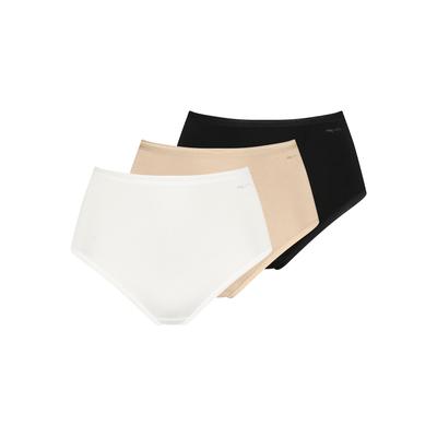 Taillenslip MEY "LIGHTS", Damen, Gr. 40, Single Jersey, bunt, Single Jersey, Obermaterial: 55% Baumwolle, 40% Viskose, 5% Elasthan, körpernah, Unterhosen Taillenslip, mit weichen Beinabschlüssen