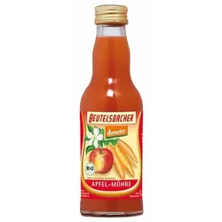Apfel-Möhrensaft DEMETER 0,2l inkl. 15 Cent Pfand