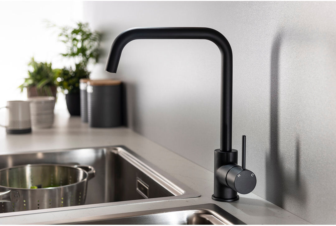 Abode Designs Vigour Kitchen Faucet Side Spray Matt Black 19.6cm