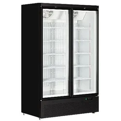 Negative Wandkühlvitrine mit 2 Glastüren - 702 L | Tefcold - AtomMaxiF2DB - LED