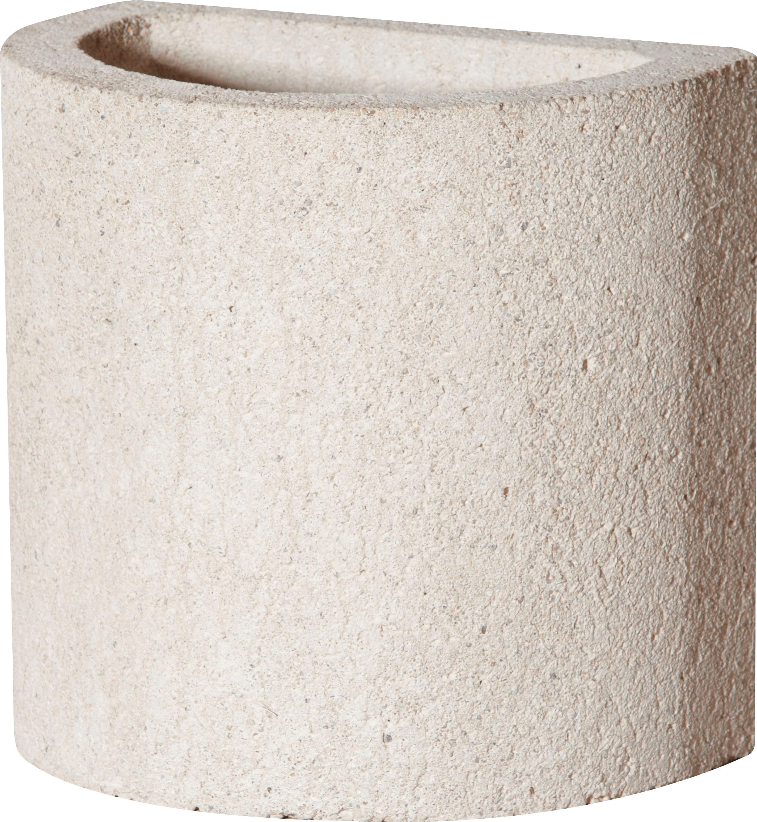 Schornsteinverlängerung BUSCHBECK, weiß, T:33cm, Beton, Schornsteine, Schornsteinverlängerung