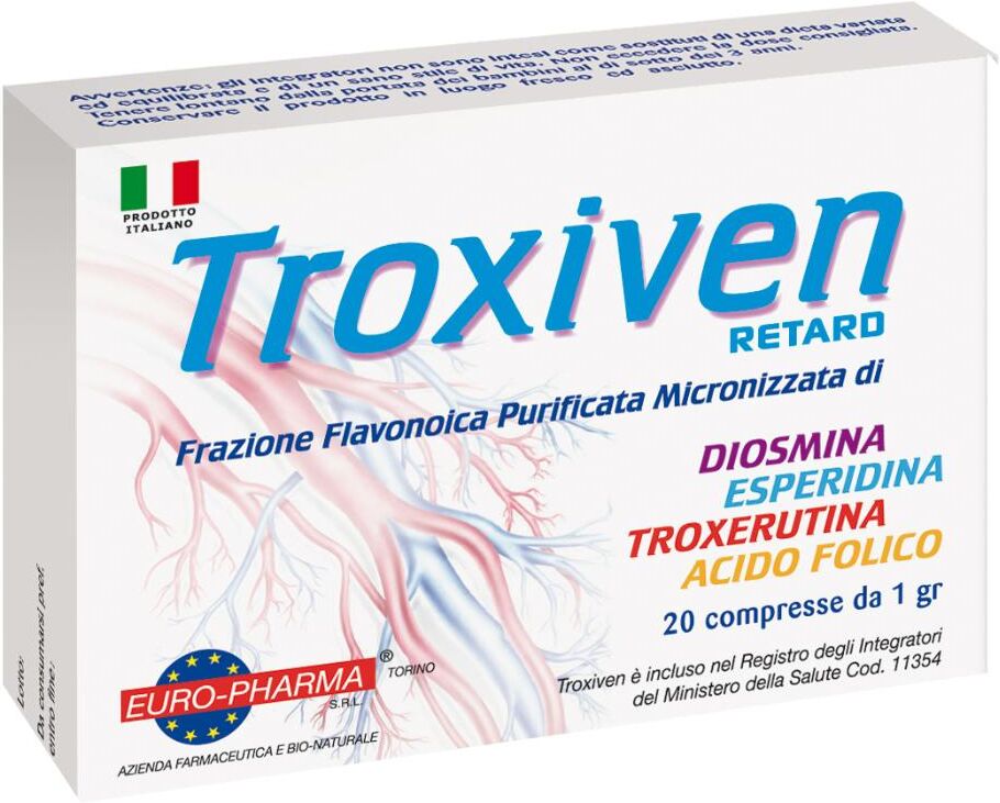 EURO-PHARMA Srl TROXIVEN 20 Cpr