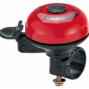 CATEYE Fahrradklingel PB-200 Comet Bell, rot, Glocke, Aluminium