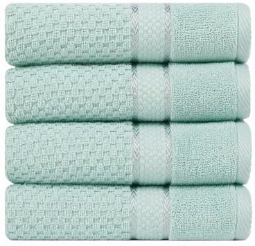 Ample Decor Hand Towel Popcorn Textured- Quick Drying 18 X 28 Inch