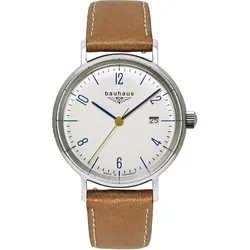 Bauhaus 2143-1 Damenuhr Quarz Pure Cognacfarben