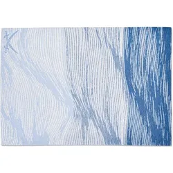 Sansibar Teppich Keitum SA-007 blue Ø 160 cm