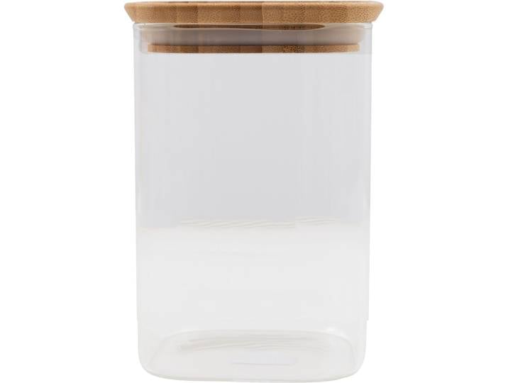 POINT-VIRGULE Vorratsdose Kitchen 1 Stk Glas/Bambus T 10 cm Set - Farbe: Holz/transparent