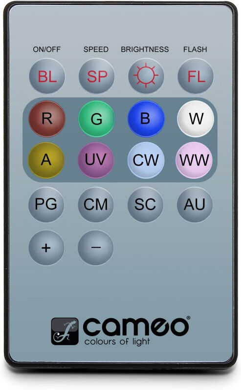Cameo Q-Spot Remote 2 Infrarot Fernbedienung Für Q-Spots (V2)