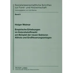 Weimar:Empirische Erhebungen im Holzroh, Fachbücher von Holger Weimar