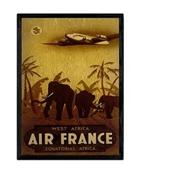 POSTER Air France Vintage A3 Rahmenlos