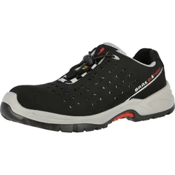 Sicherheitshalbschuhe S1P "HENK" INDUSTRIAL Extraweit - 49 - schwarz