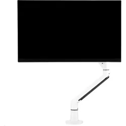Fellowes Chicago Single Monitor Tischhalterung (100091586), weiss (Tisch, 12 kg), Monitor Halterung, Weiss