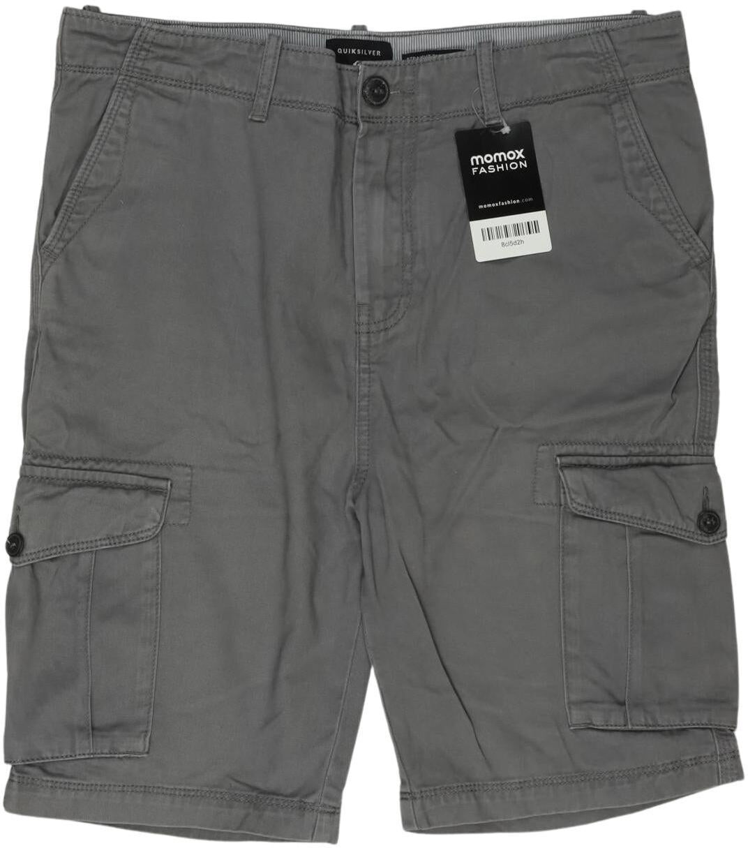Quiksilver Herren Shorts, Grau, Gr. W30, Baumwolle - Second Hand
