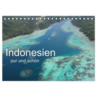 Indonesien pur und schön (Tischkalender 2027 DIN A5 quer), CALVENDO Monatskalender