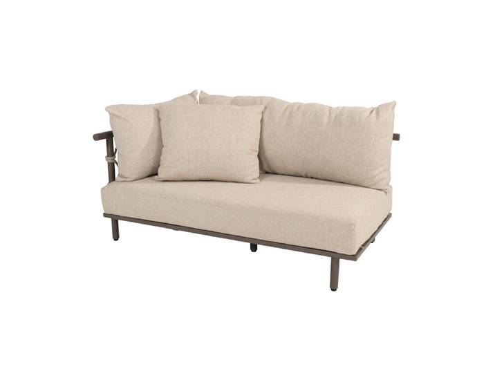 4Seasons Ezra 2 Sitzer Sofa rechts mit 4 Kissen