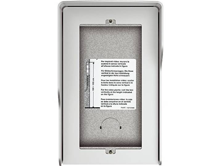 BTicino 350621 Boîtier Mural Sfera New\, 2 Modules\, Gris