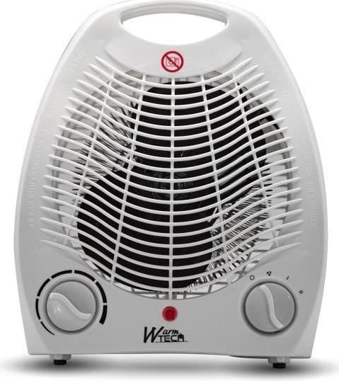 Warm Tech Elektrische Kachel 2000 W - Wit - Geschikt voor ruimtes tot 15 m³