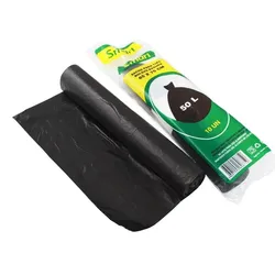 10 x Müllbeutel 50 l (65 x 75 cm), schwarz