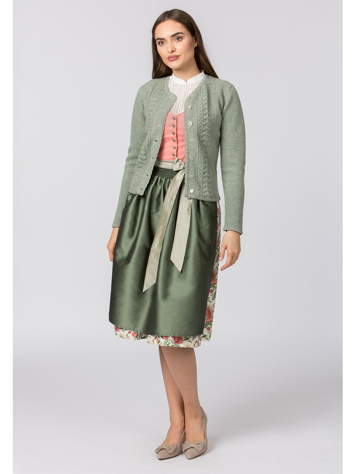 Stockerpoint Wollcardigan "Mabella" in Salbei - 38