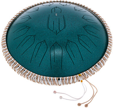 "Thomann Tongue Drum 14"" EQ D-Kurd 440 malachite"