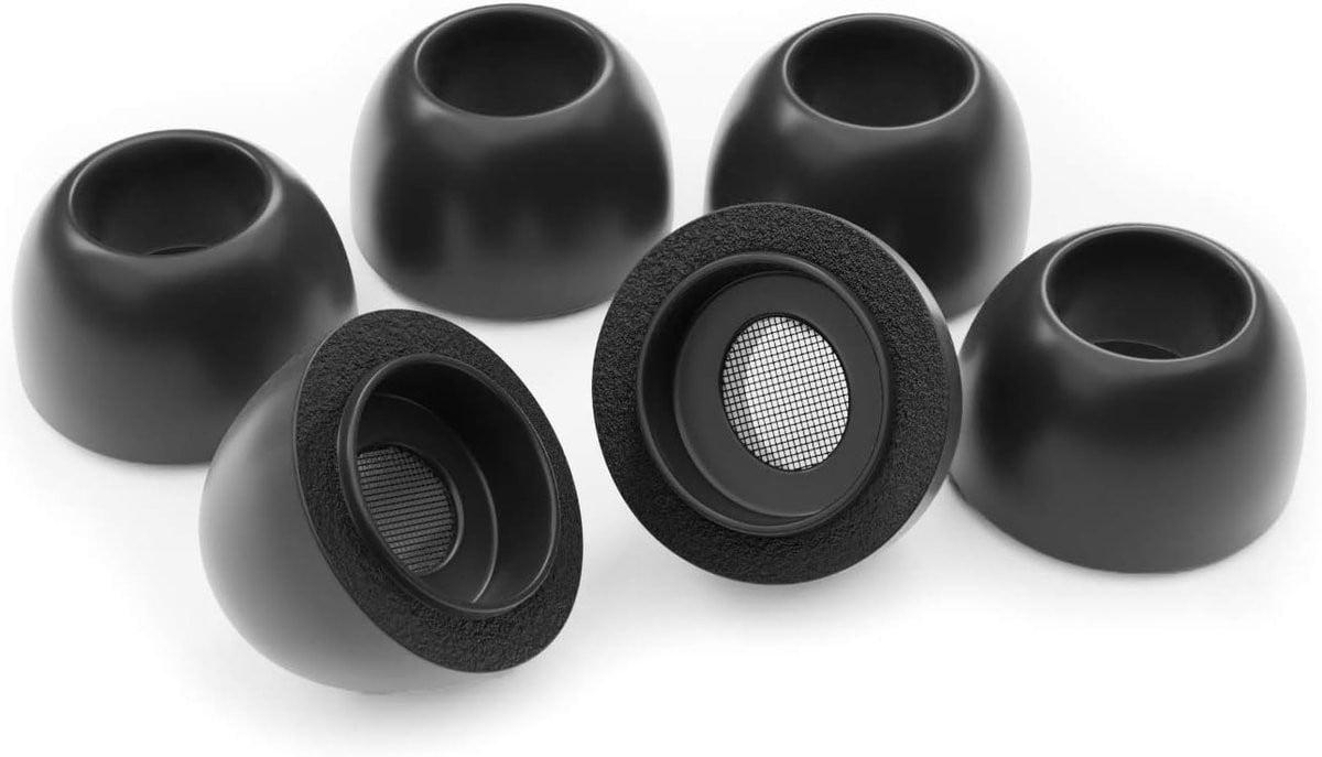 6 x Traagschuim Oordopjes Puntjes voor Apple AirPods Pro 1 & Pro 2 - Klein