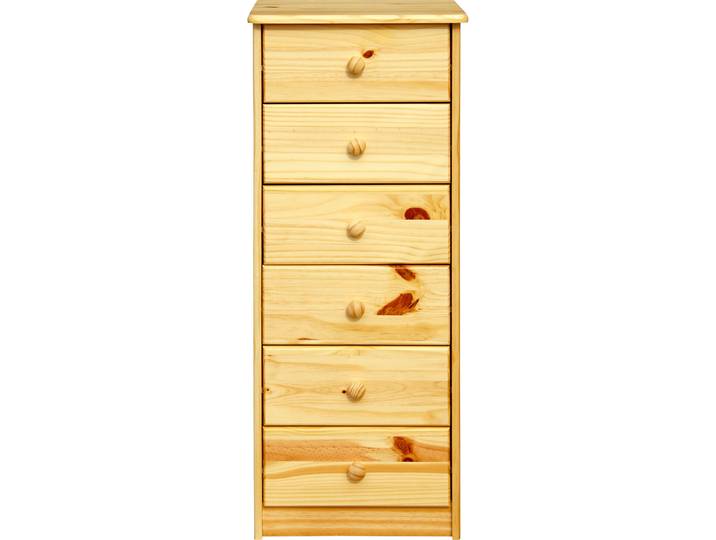 Kommode Julio Natur Kiefer B 43 H 106 cm - Kommode