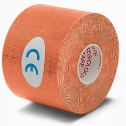Uplift Picks FlexMotion Waterproof Kinesiology Sports Tape orange 2.5x500 Cm