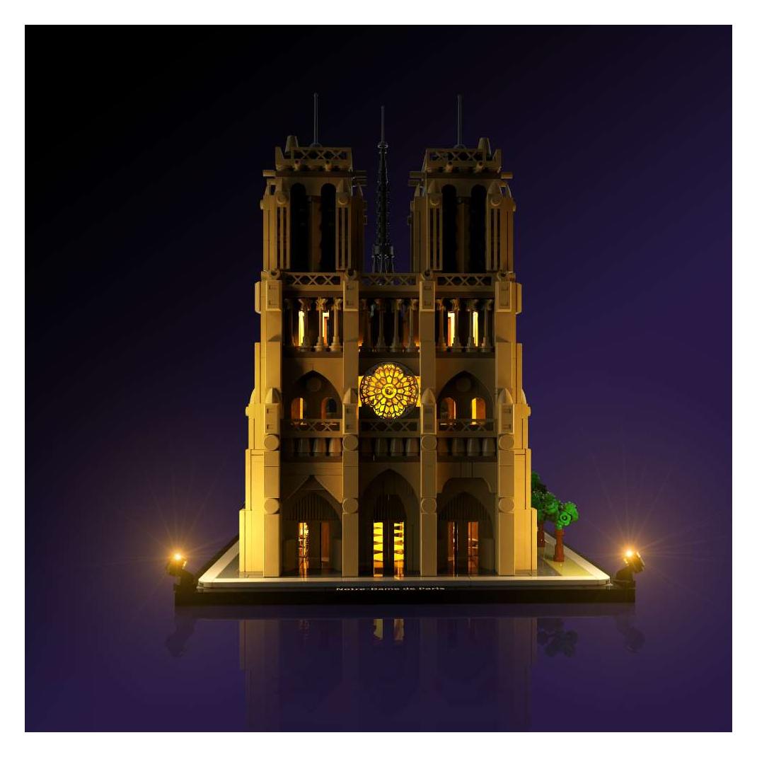 Light my bricks LED Licht Set für LEGO 21061 Notre-Dame de Paris (21061)