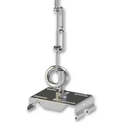 ISOLED Zubehör für FastFix LED Linearsystem - Stahlkette 200cm inkl. Haken und Montageclip ISO-112962