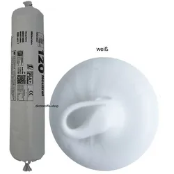 Ramsauer 120 Neutral weiß 1K Silikon Dichtstoff 400ml Folienbeutel