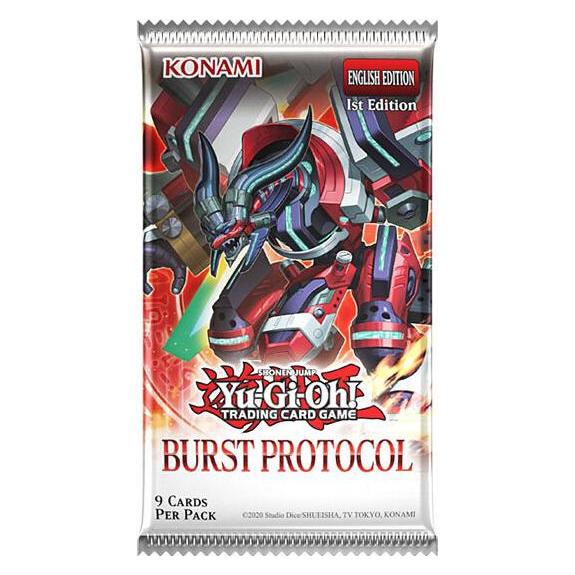 Konami Burst Protocol Booster Pack - 1st. Edition - Yu-Gi-Oh! - EN (Englisch, Booster Pack) (4012927193204)