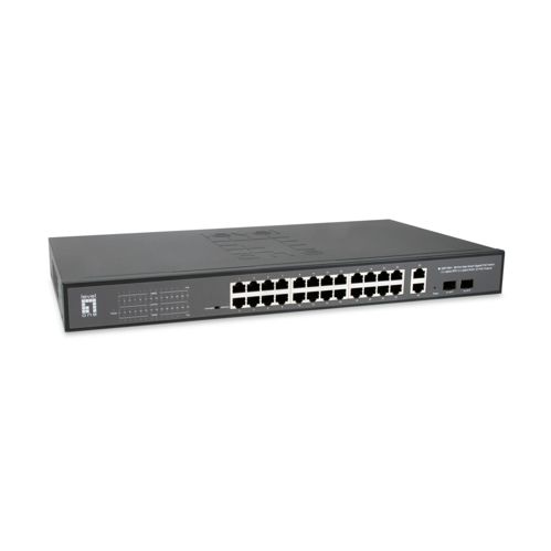 LevelOne GEP-2841 28-Port Smart Gigabit PoE Switch
