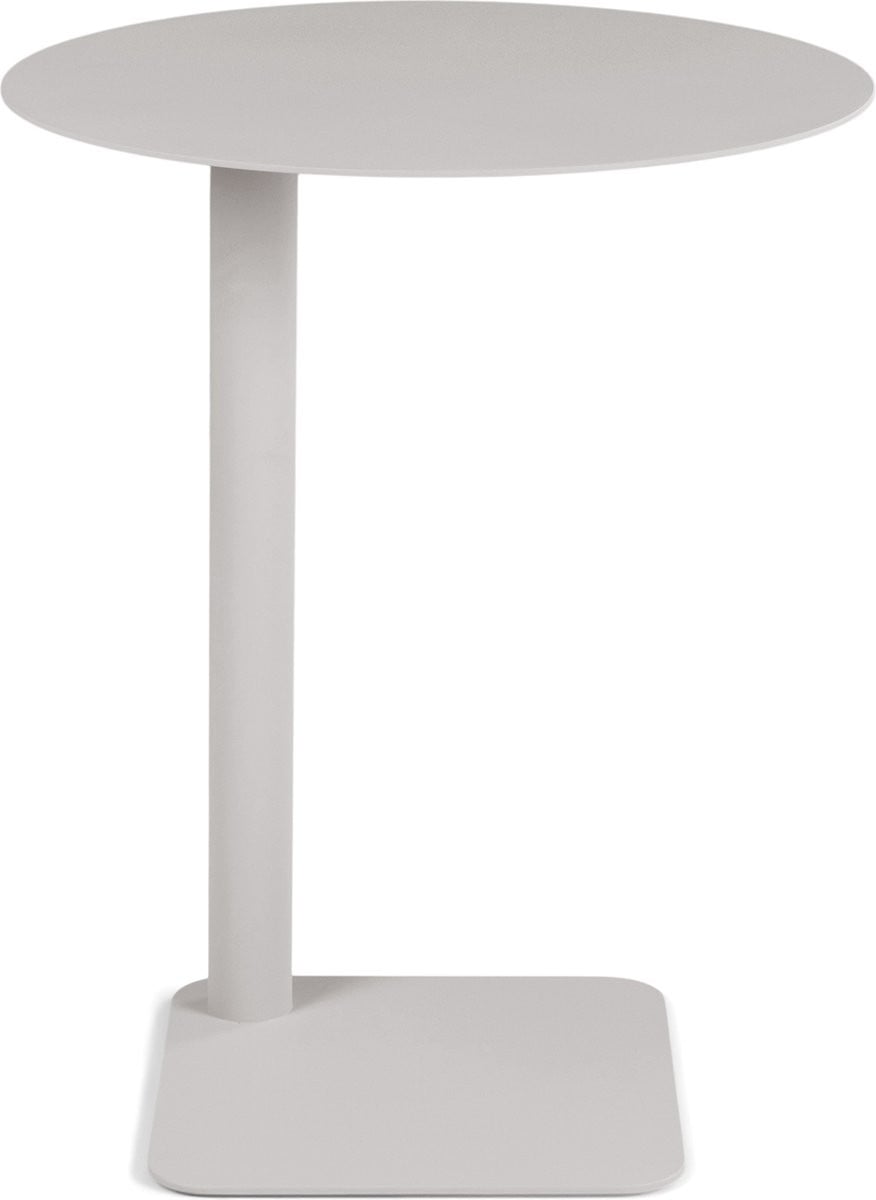 Spinder Design bijzettafel Sunny 50 - Silky Taupe - Ø 40 cm - Staal