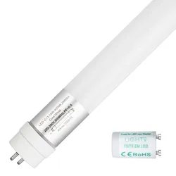 Lighto | LED-Leuchtstoffröhre | T8 | 18W | 120cm | 840 Cool White | ersetzt 36W Leuchtstoffröhre | Konventionelle EM