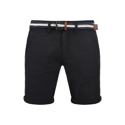 Chinoshorts INDICODE "Chinoshorts IDMews", Herren, Gr. XL, N-Gr, schwarz, Obermaterial: 100% Baumwolle CO., Hosen Chinoshorts