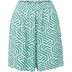 Tchibo - Bedruckte Webshorts - Damen - Gr. 40 - creme/print