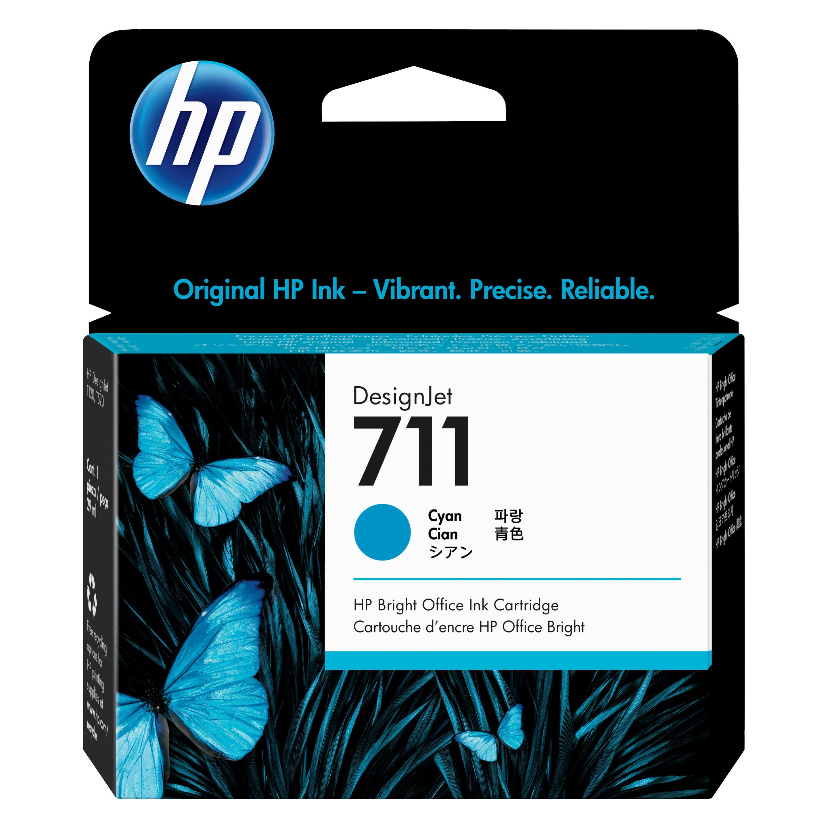 HP Tusz tusz CZ130A nr 711 (cyan) (CZ130A)
