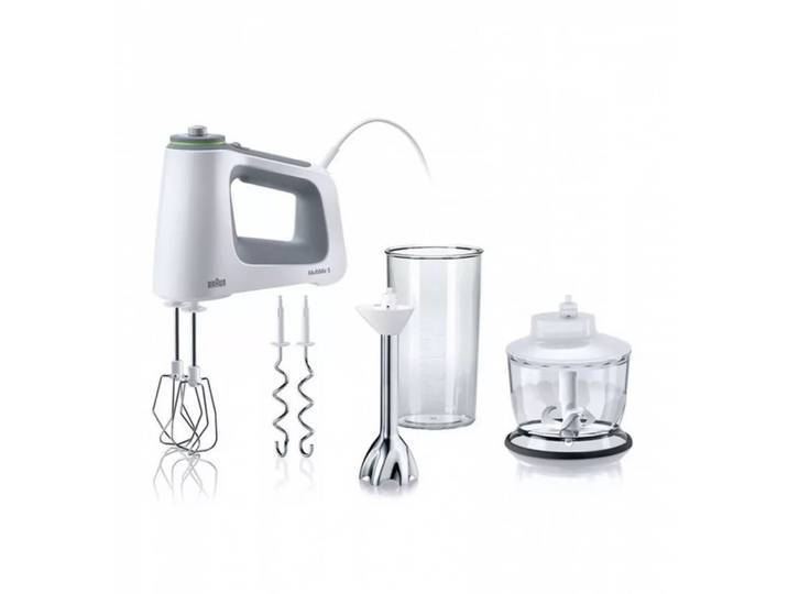 Braun - Handmixer MultiMix 5 HM5137WH, Grau, One Size