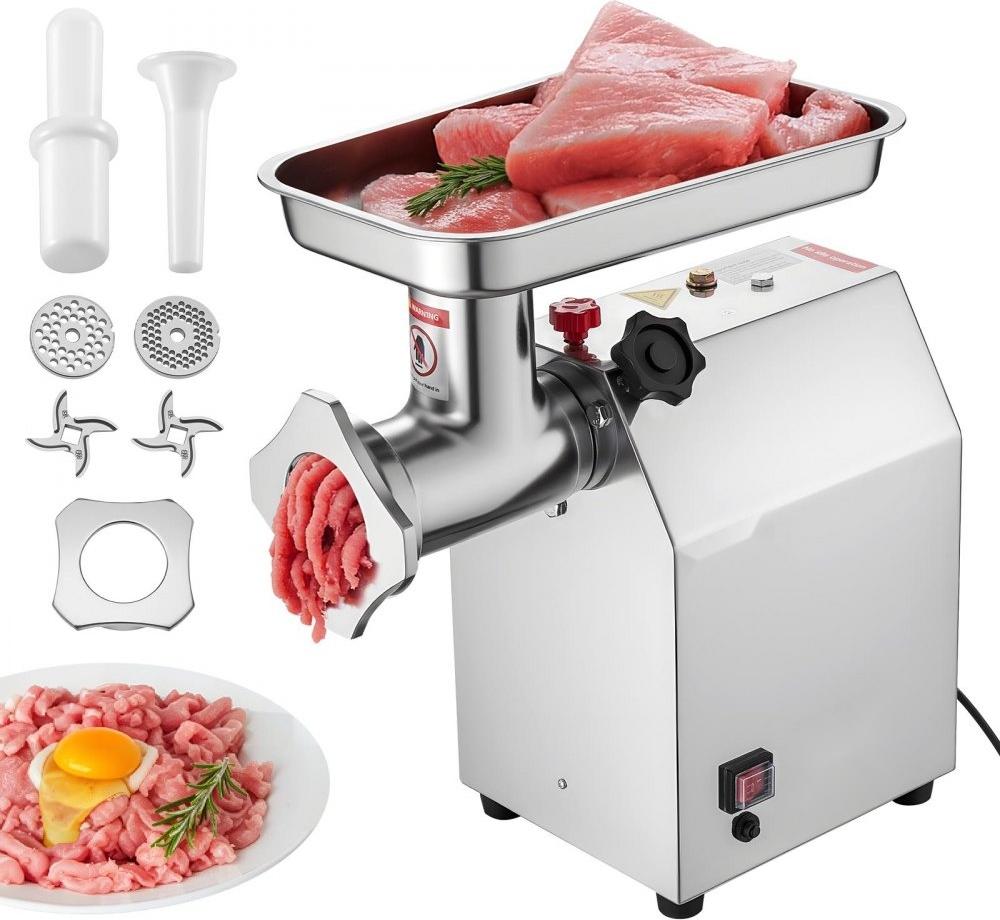 Kommerzieller Elektrischer Fleischwolf 4,17 kg/Min - Professionelle Wurstmaschine für Küche - Hochleistung Fleischverarbeitung
