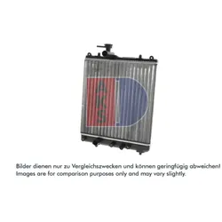 Kühler Motorkühlung AKS DASIS 322004N